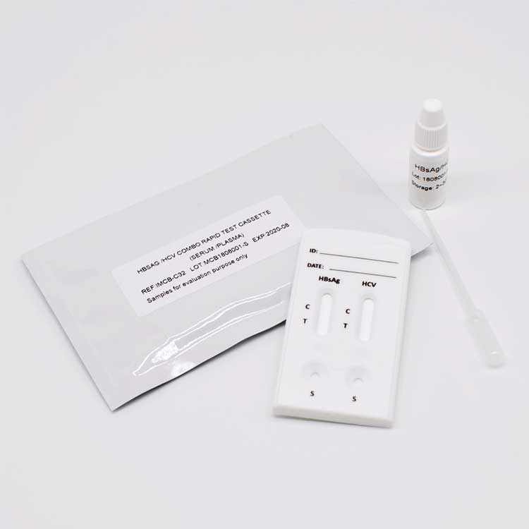 2 i 1 Hbsag Hcv Combo 2 Panel Rapid Test Kit