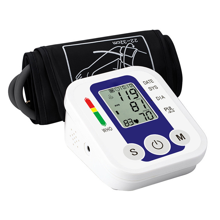 Arm Type Digital Bp Maskin Bp Monitor Bærbar