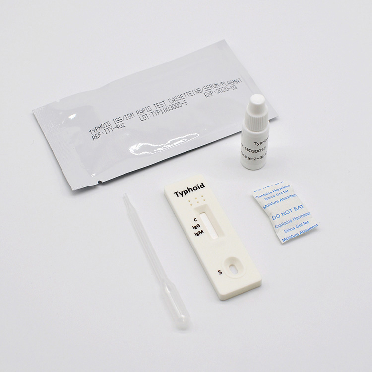 Medisinsk bruk Profesjonell Tyfus Igg Igm Rapid Test