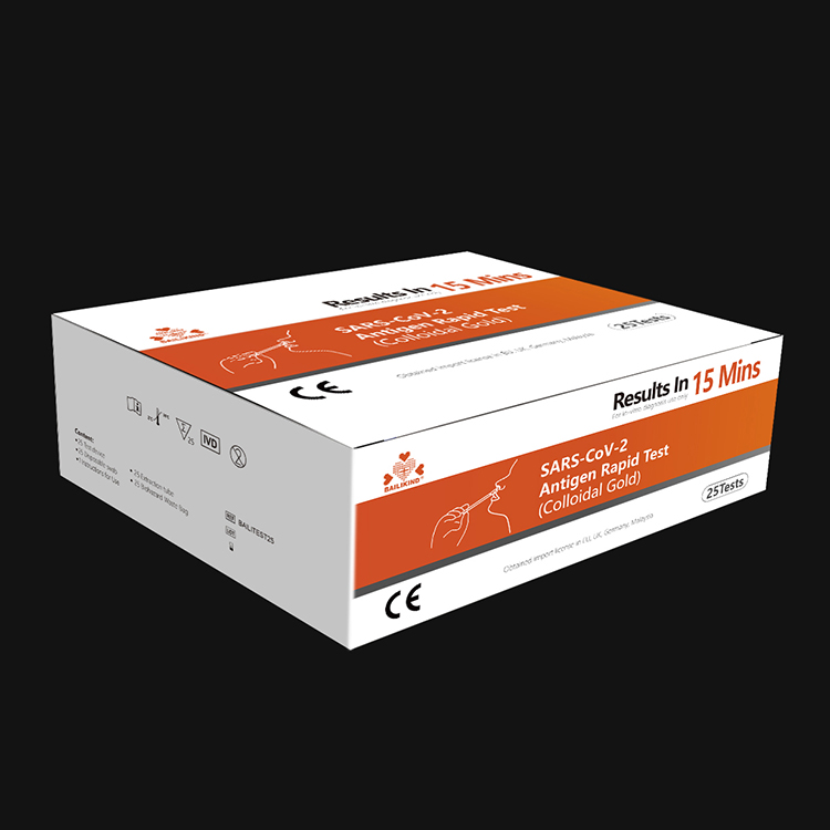 SARS-CoV-2 antigen rask test (kolloidalt gull)
